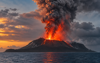 Gunung Anak Krakatau Erupsi Menerus 25 Jam, Abu Vulkanik Ganggu Penerbangan dan Meluas ke Sejumlah Wilayah