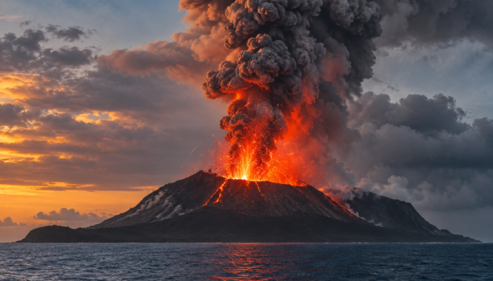 Gunung Anak Krakatau Erupsi Menerus 25 Jam, Abu Vulkanik Ganggu Penerbangan dan Meluas ke Sejumlah Wilayah