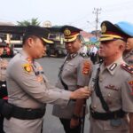 Kapolres Lahat Pimpin Sertijab Pejabat Polres Lahat Kapolres Lahat memimpin prosesi serah terima jabatan pejabat kepolisian di lingkungan Polres Lahat.
